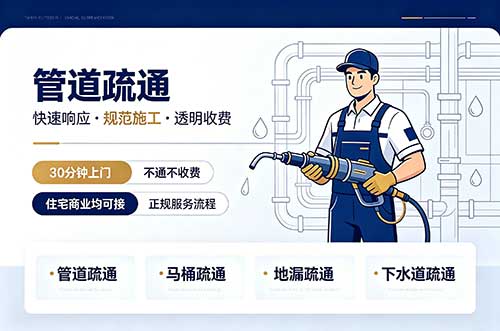 张家港管道疏通