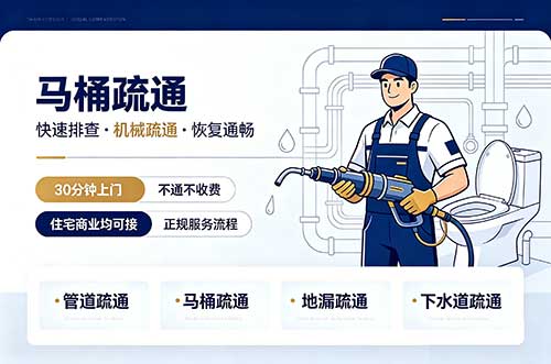 张家港马桶疏通