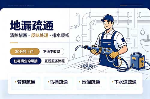 张家港地漏疏通