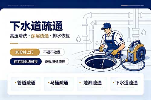 张家港下水道疏通
