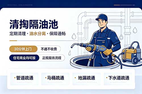 张家港清掏隔油池