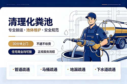 张家港清理化粪池